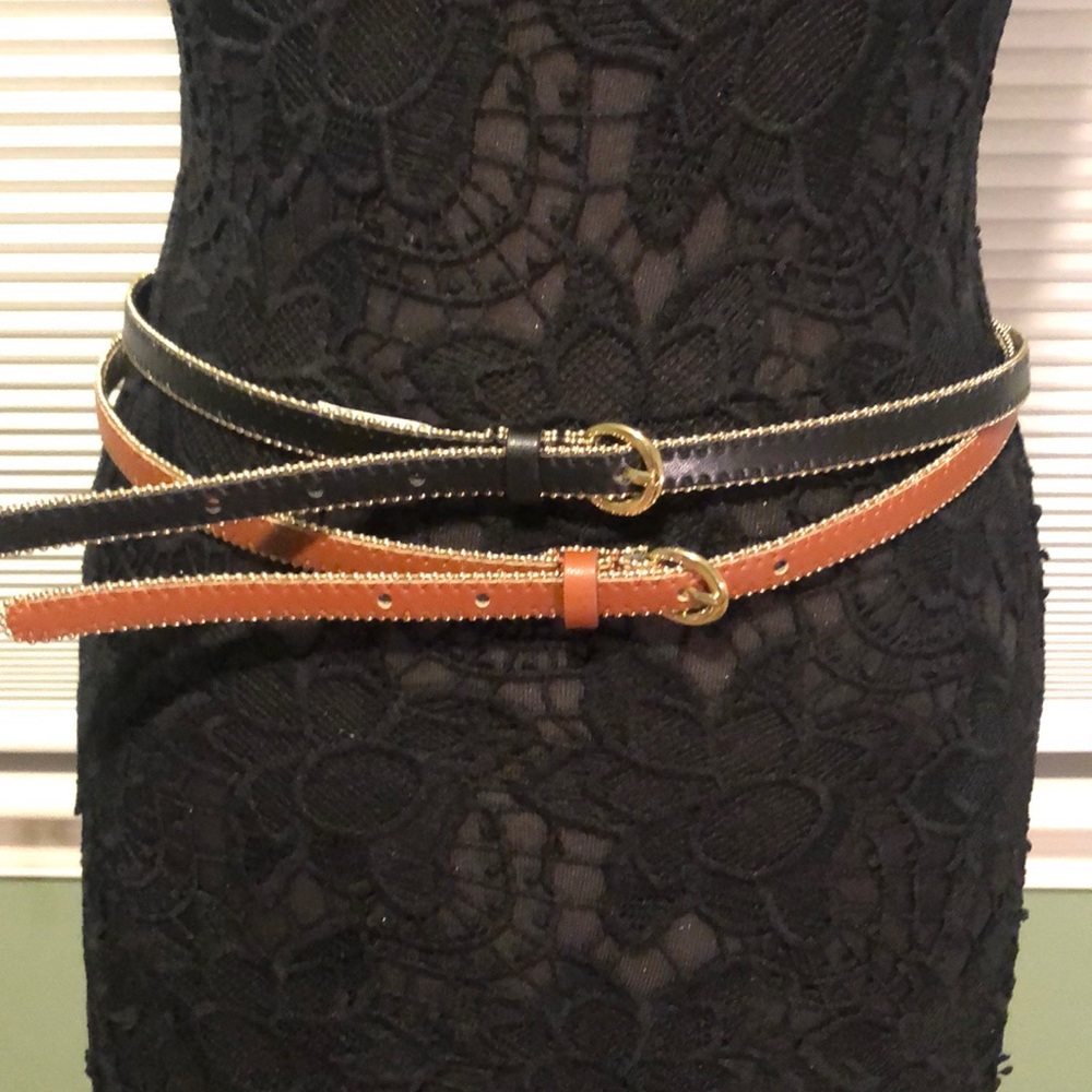 Size small Linea Pelle belts